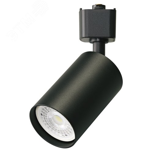 Светильник-прожектор трековый Под лампу GU10 Корпус черный ТМ Volpe UBL-Q324 GU10 BLACK - фото 1