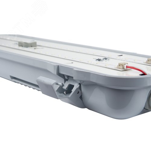 Светильник светодиодный промышленный 60 Ватт Белый свет 4000K 7400 Лм 1265X124x90мм Корпус белый TM ULY-K70N 60W/4000K/L126 IP65 WHITE - фото 5