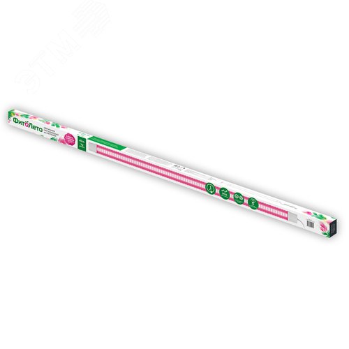 Светильник для растений светодиодный линейный 45 Вт 1500 мм пластик спектр для рассады и досвечивания в период роста ФитоЛето ULZ-P82-45W/SPBR IP65 CLEAR - фото 15