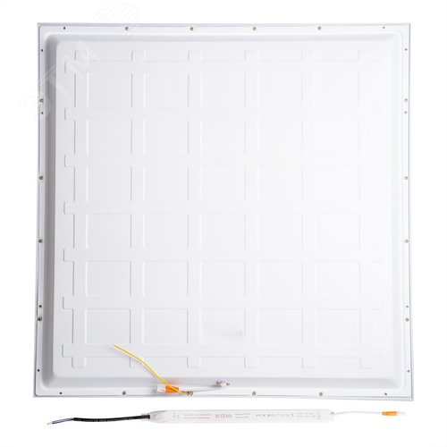 Светильник светодиодный потолочный универсальный 36 Вт 60х60 Теплый свет 3000K 3600Лм Корпус белый В комплекте с источником питания ТМ ULP-6060 36W/3000K/LL IP40 PREMIUM+ WHITE - фото 3