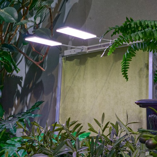 Светильник-прожектор светодиодный трековый 12 Вт в составе набора из 2штук Спектр для фотосинтеза Корпус белый ТМ ULB-P37-12W/SPFR WHITE SET2 - фото 8