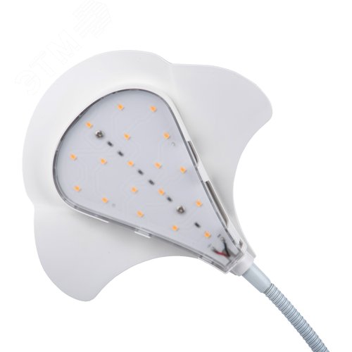 Светильник для растений светодиодный с таймером 15 Вт на прищепке спектр для фотосинтеза ULT-P35M-15W/SPLE/TM IP40 WHITE LEAF - фото 2