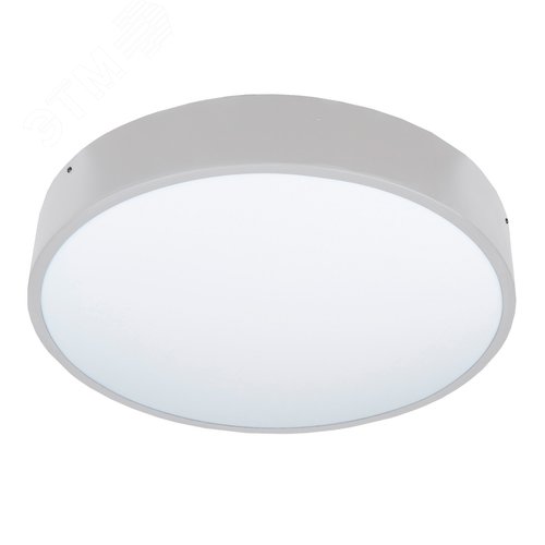 Изображение товара Светильник светодиодный накладной ДБО Белый свет 4000K Диаметр 800мм Корпус белый ULO-K40A 90W/4000К/R80 IP40 WHITE (шт)