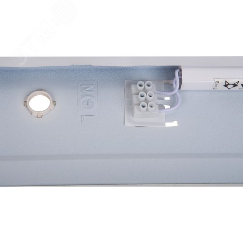 Светильник светодиодный потолочный универсальный 45 Вт 18х120 Белый свет 4000K Рассеиватель призма Встроенный источник питания Корпус белый ТМ Volpe ULP-Q105 18120-45W/4000K WHITE M3 - фото 6