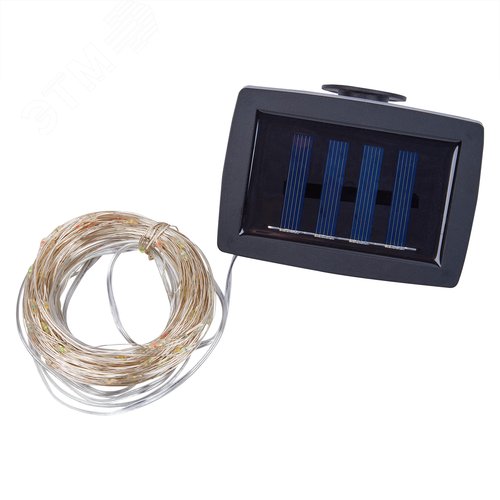 Гирлянда садовая на солнечной батарее Роса 300 светодиодов Теплый белый свет 1 АА Ni-Mh аккумулятор в комплекте IP44 USL-S-128/PT30000 WARMWHITE DEW - фото 5