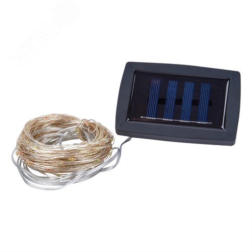 Гирлянда садовая на солнечной батарее Роса 300 светодиодов Теплый белый свет 1 АА Ni-Mh аккумулятор в комплекте IP44 USL-S-128/PT30000 WARMWHITE DEW - фото 6