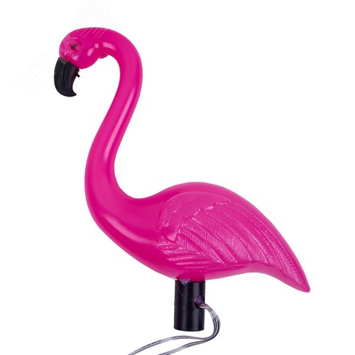 Светильник садовый на солнечной батарее Фламинго в комплекте из 3 штук 6 светодиодов Белый свет 1 АA Ni-Mh аккумулятор в комплекте IP44 USL-S-833/PM530 FLAMINGO SET3 - фото 5