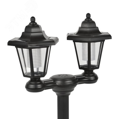 Светильник садовый на солнечной батарее Ретро 2 светодиода Белый свет 1 АА Ni-Mh аккумулятор в комплекте IP44 USL-S-188/PM1500 RETRO - фото 3