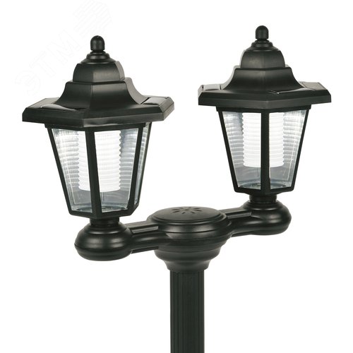 Светильник садовый на солнечной батарее Ретро 2 светодиода Белый свет 1 АА Ni-Mh аккумулятор в комплекте IP44 USL-S-188/PM1500 RETRO - фото 4