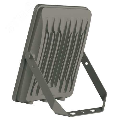 Прожектор светодиодный 150 Вт дневной свет 6500K угол 90 градусов серый корпус ULF-F51D-150W/6500K IP65 200-240V GREY - фото 2