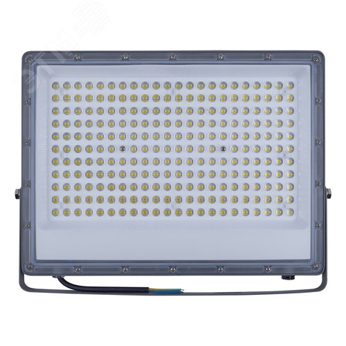 Прожектор светодиодный 200 Вт Дневной свет 6500K Угол 60 градусов Корпус серый ULF-F50B-200W/6500K IP65 200-240V GREY - фото 2