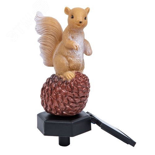 Светильник садовый на солнечной батарее Белка 1 светодиод Теплый белый свет 1xАAА Ni-Mh аккумулятор в комплекте IP44 USL-S-834/PM410 SQUIRREL - фото 3