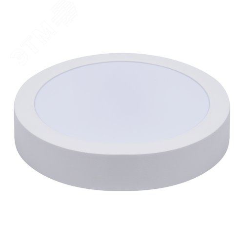 Светильник светодиодный накладной круглый 12 Вт белый свет 4000К белый корпус Volpe ULM-Q241 12W/4000K WHITE - фото 2