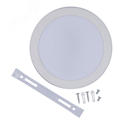 Светильник светодиодный накладной круглый 12 Вт белый свет 4000К белый корпус Volpe ULM-Q241 12W/4000K WHITE - фото 9