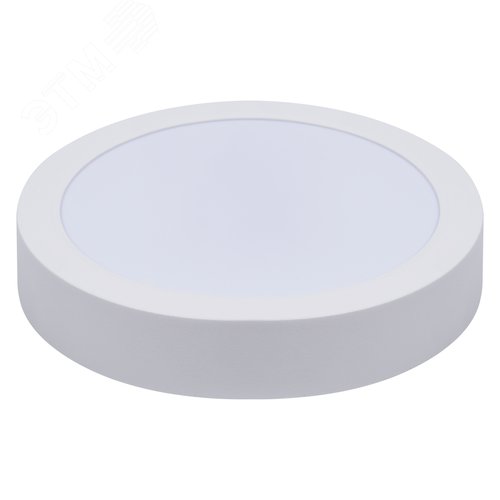 Светильник светодиодный накладной круглый 18 Вт белый свет 4000К белый корпус Volpe ULM-Q241 18W/4000K WHITE - фото 2