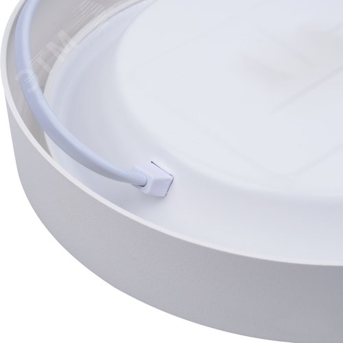 Светильник светодиодный накладной круглый 18 Вт белый свет 4000К белый корпус Volpe ULM-Q241 18W/4000K WHITE - фото 6