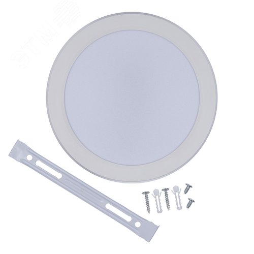 Светильник светодиодный накладной круглый 18 Вт белый свет 4000К белый корпус Volpe ULM-Q241 18W/4000K WHITE - фото 9