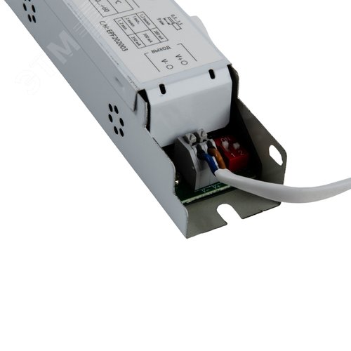 Светильники светодиодные потолочные встраиваемые Грильято42 Вт для ячеек 100х100мм комплект из 6 штук белый свет 4000K 4200Лм корпус белый в комплекте с источником питания ULP-1010-42W/4000K IP54 GRILYATO OPAL WHITE KIT06 - фото 3