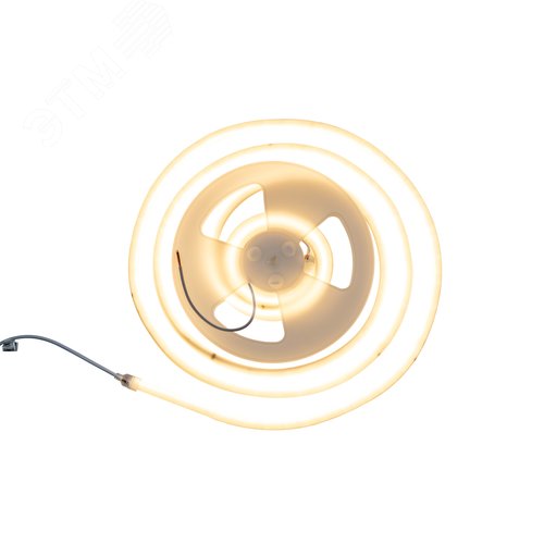 Комплект светодиодной ленты для бань и саун до +100 градС 5м Теплый белый свет 3000К) Крепление в комплекте ULS-N40-2835-120LED/m-16mm-IP68-DC24V-10W/m-5M-3000K NEON SET01 - фото 3