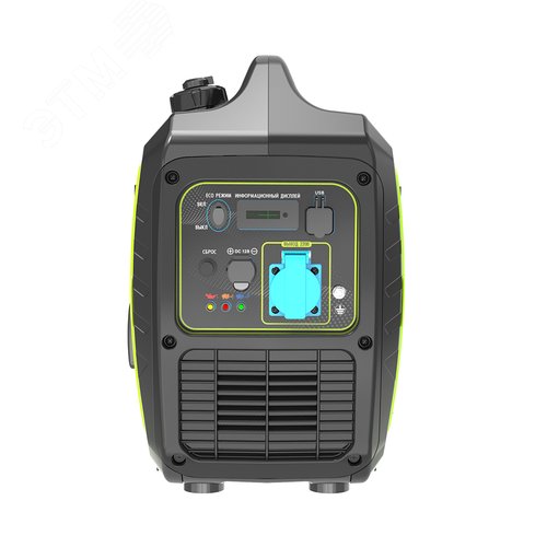 Генератор бензиновый инверторный  Однофазный Максимальная мощность 2,4Квт Ручной стартер URS-P2800i - фото 2