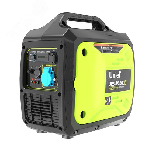 Генератор бензиновый инверторный  Однофазный Максимальная мощность 2,4Квт Ручной стартер URS-P2800i - фото 3