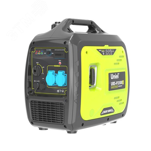Генератор бензиновый инверторный Однофазный Максимальная мощность 3,2Квт Ручной стартер URS-P3500i - фото 3