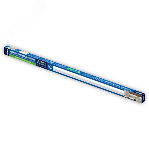 Светильник линейный светодиодный аналог Т5 с сенсорной кнопкой 10 Вт 230В Кабель 1,2м с вилкой крепление в комплекте Белый свет 4000K Корпус белый TM ULI-L04-10W/4000K IP40 WHITE - фото 6