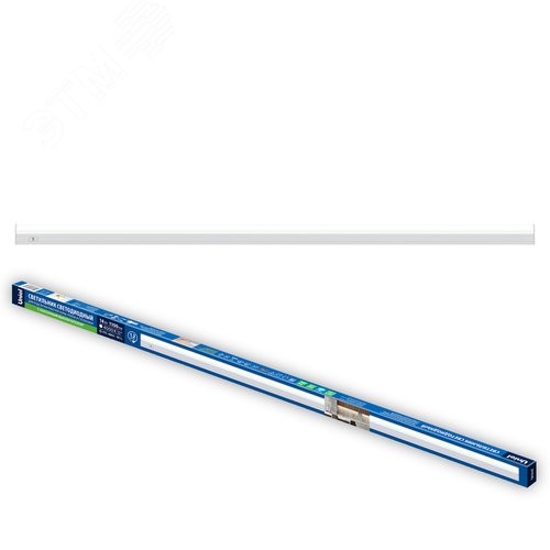 Светильник линейный светодиодный аналог Т5 с сенсорной кнопкой 14 Вт 230В Кабель 1,2м с вилкой крепление в комплекте Белый свет 4000K Корпус белый TM ULI-L04-14W/4000K IP40 WHITE - фото 5