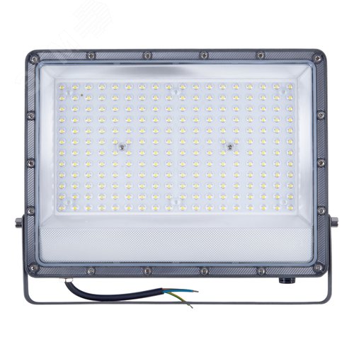 Прожектор светодиодный 150Вт Дневной свет 6500K Угол 90 градусов Корпус серый ULF-F52D-150W/6500K IP65 200-240V GREY - фото 2