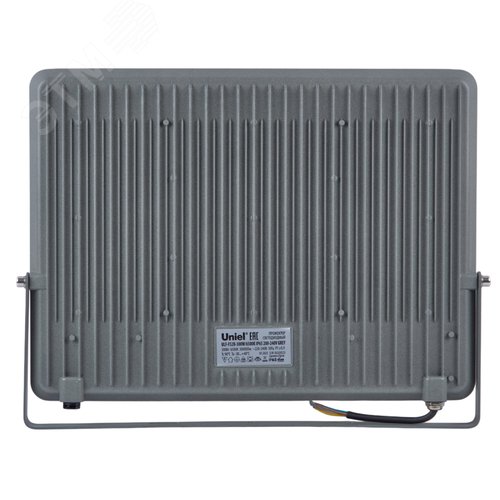 Прожектор светодиодный 300 Вт Дневной свет 6500K Угол 60 градусов Корпус серый ULF-F52B-300W/6500K IP65 200-240V GREY - фото 3