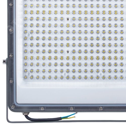 Прожектор светодиодный 300 Вт Дневной свет 6500K Угол 60 градусов Корпус серый ULF-F52B-300W/6500K IP65 200-240V GREY - фото 6