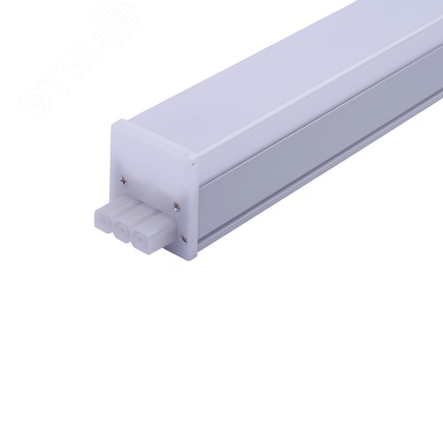 Светильник линейный светодиодный подвесной. Прямой, 60см. Белый свет (6500K). 2000Лм. Алюминий. Корпус белый ULO-N10A-20W/6500K/L60 IP40 WHITE - фото 6