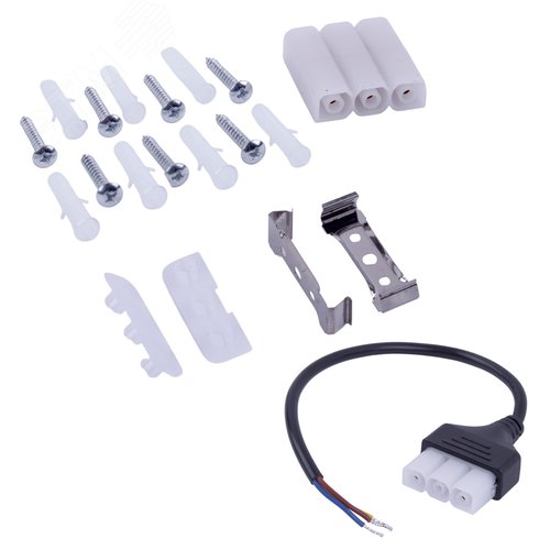 Светильник линейный светодиодный подвесной. Прямой, 60см. Белый свет (6500K). 2000Лм. Алюминий. Корпус черный ULO-N10A-20W/6500K/L60 IP40 BLACK - фото 9