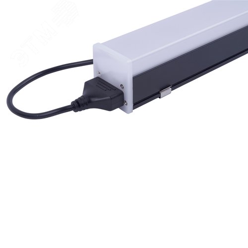 Светильник линейный светодиодный подвесной. Прямой, 120см. Белый свет (4000K). 4000Лм. Алюминий. Корпус черный ULO-N10A-40W/4000K/L120 IP40 BLACK - фото 5