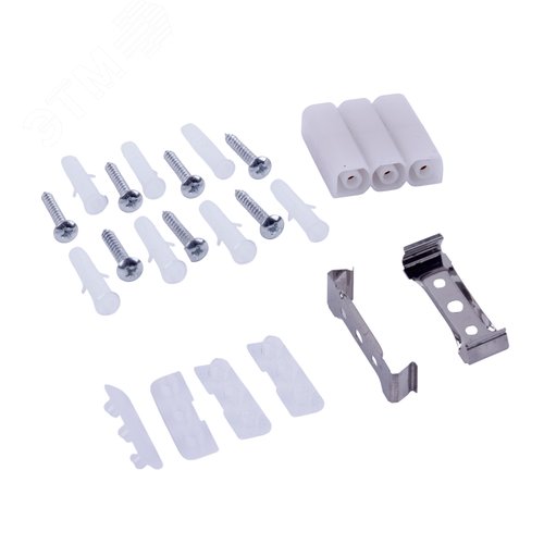 Светильник светодиодный  X-образный. Белый свет (6500K). 1200Лм. Алюминий. Корпус черный ULO-N11X-12W/6500K IP40 BLACK - фото 4