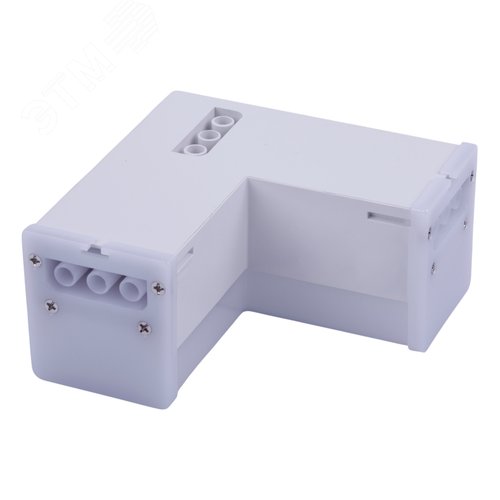 Светильник светодиодный  L-образный. Угол 90 градусов. Белый свет (4000K). 800Лм. Алюминий. Корпус белый ULO-N11L-8W/4000K/90D IP40 WHITE - фото 2