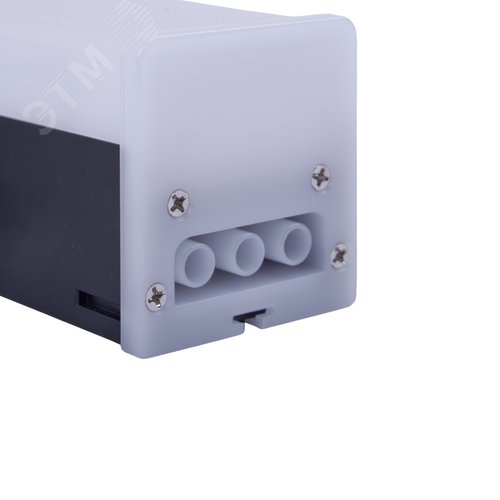 Светильник светодиодный  L-образный. Угол 90 градусов. Белый свет (4000K). 800Лм. Алюминий. Корпус черный ULO-N11L-8W/4000K/90D IP40 BLACK - фото 3