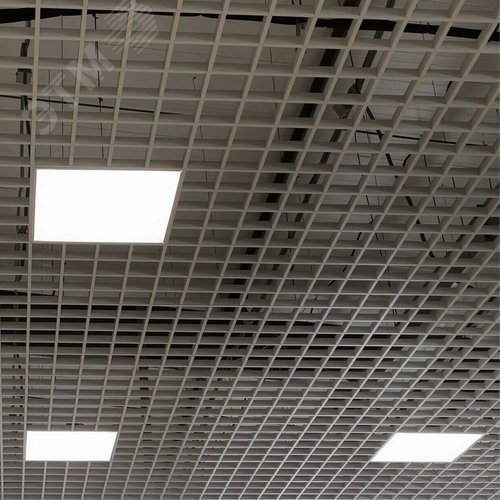 Светильник светодиодный грильято 40 Вт 6500К в комплекте с источником питания ULP-6060 40W/6500K IP40 GRILYATO OPAL WHITE - фото 6