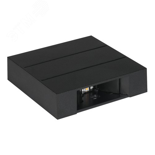 Светильник ULU-P31B-4W/4000K IP65 BLACK  светодиодный уличный. Архитектурный накладной. Белый свет (4000K). Корпус черный - фото 4