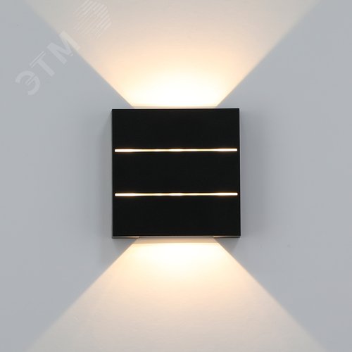 Светильник ULU-P31B-4W/4000K IP65 BLACK  светодиодный уличный. Архитектурный накладной. Белый свет (4000K). Корпус черный - фото 7