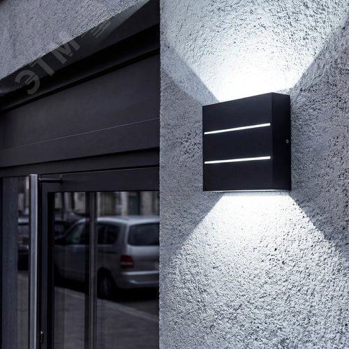 Светильник ULU-P31B-4W/4000K IP65 BLACK  светодиодный уличный. Архитектурный накладной. Белый свет (4000K). Корпус черный - фото 8