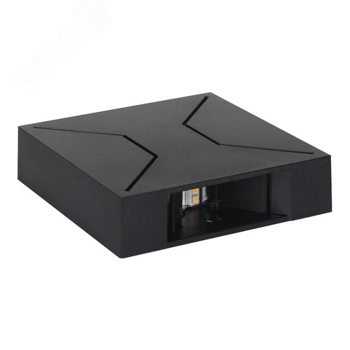 Светильник ULU-P32B-4W/4000K IP65 BLACK  светодиодный уличный. Архитектурный накладной. Белый свет (4000K). Корпус черный - фото 4