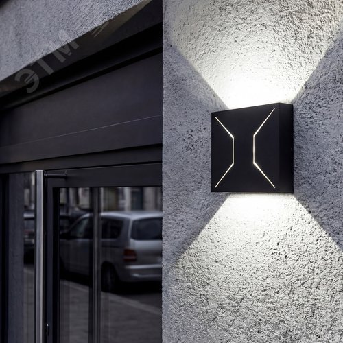 Светильник ULU-P32B-4W/4000K IP65 BLACK  светодиодный уличный. Архитектурный накладной. Белый свет (4000K). Корпус черный - фото 8