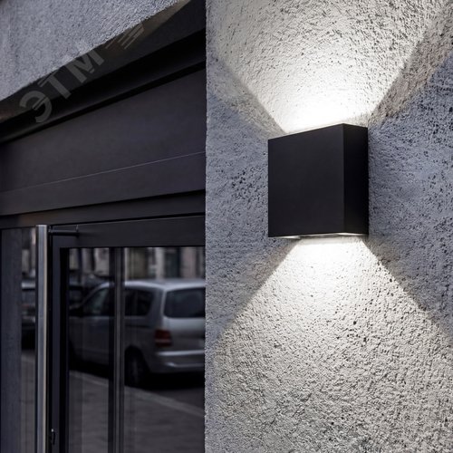 Светильник ULU-P33B-4W/4000K IP65 BLACK  светодиодный уличный. Архитектурный накладной. Белый свет (4000K). Корпус черный - фото 6