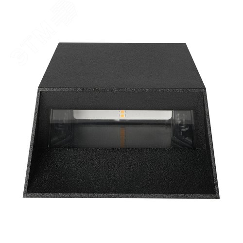 Светильник ULU-P34A-5W/4000K IP65 BLACK  светодиодный уличный. Архитектурный накладной. Белый свет (4000K). Корпус черный. - фото 2