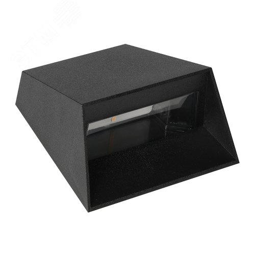 Светильник ULU-P34A-5W/4000K IP65 BLACK  светодиодный уличный. Архитектурный накладной. Белый свет (4000K). Корпус черный. - фото 3