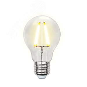 LED-A60-8W/WW/E27/CL GLA01TR Лампа светодиодная. Форма ''A'', прозрачная. Серия Air. Теплый белый свет (3000K). Картон. ТМ