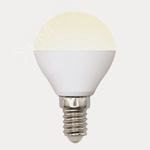 Лампа светодиодная с трехступенчатым диммером 100-50-10 LED 6вт 175-250В шар 510Лм Е14 3000К Multibrigh
