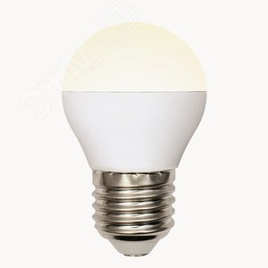 Лампа светодиодная с трехступенчатым диммером 100-50-10 LED 6вт 175-250В шар 510Лм Е27 3000К Multibrigh