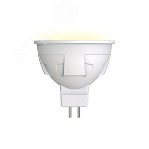 Лампа светодиодная LED 6вт 175-250В Форма JCDR матовый 500Лм GU5.3 3000К ЯРКАЯ
